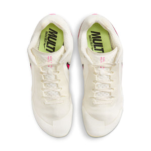 Nike Zoom Rival Multi-Event Running Spikes Sail / Light Lemon Twist / Guava Ice / Fierce Pink - achilles heel