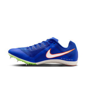 Nike Zoom Rival Multi-Event Running Spikes Racer Blue / White / Safety Orange - achilles heel