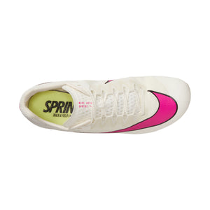 Nike Zoom Rival Sprint Running Spikes Sail / Light Lemon Twist / Guava Ice / Fierce Pink - achilles heel