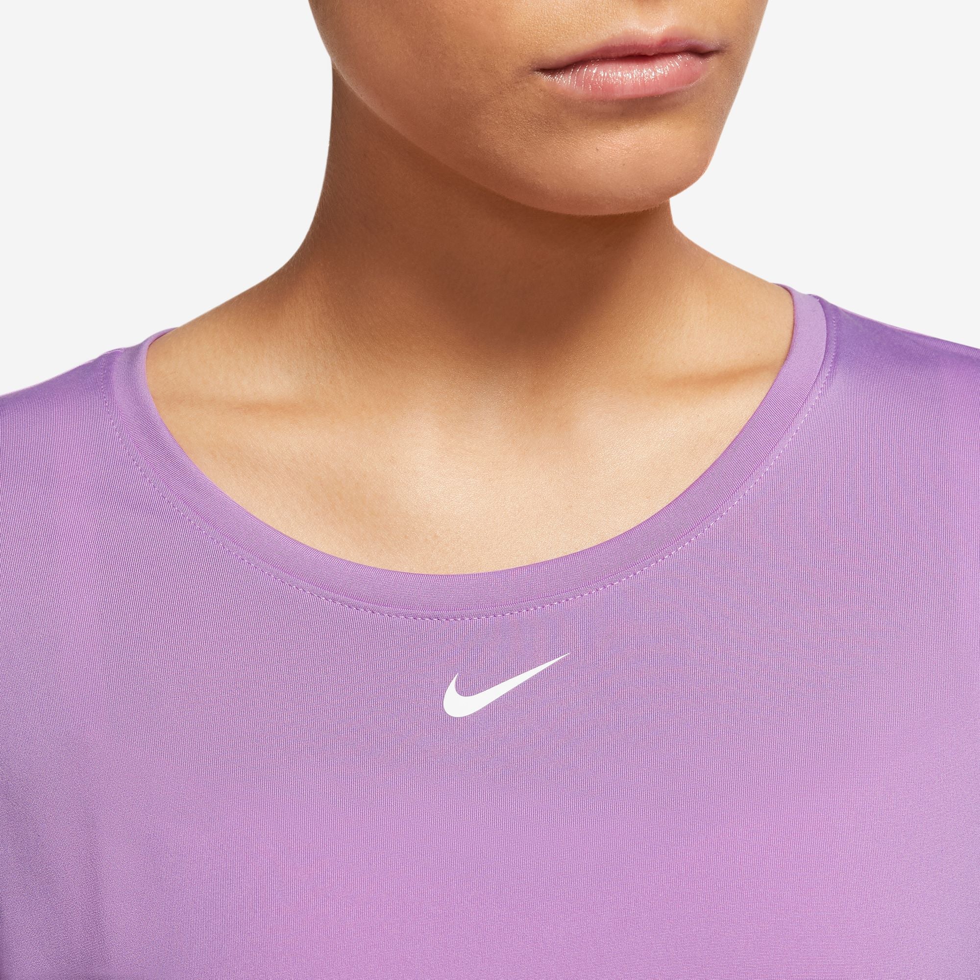 Nike Women's Dri-FIT One Tee Rush Fuchsia / White - Achilles Heel