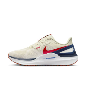 Nike Men's Air Zoom Structure 25 Running Shoes Sea Glass / Midnight Navy / Rugged Orange / University Red - achilles heel