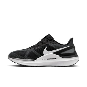 Nike Men's Structure 25 Wide Fit Running Shoes Black / White / Iron Grey - achilles heel