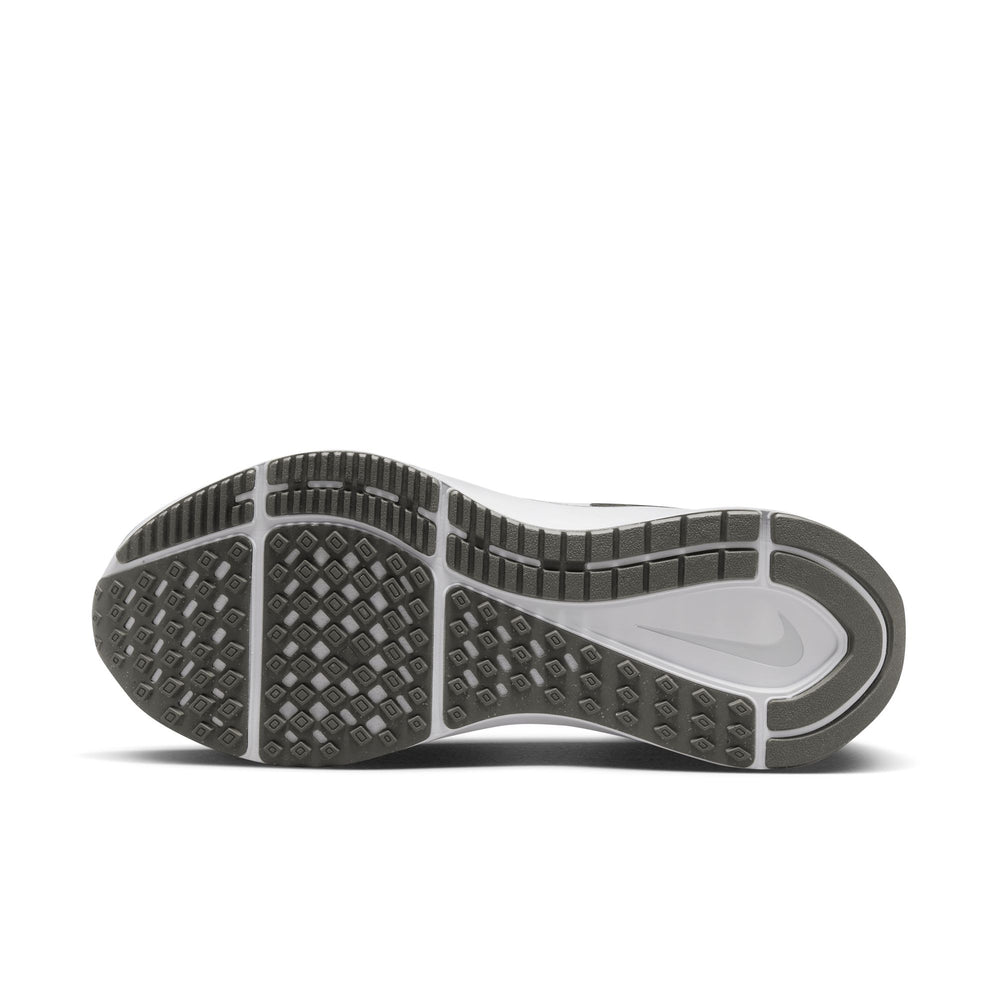 Nike Men's Air Zoom Structure 25 Running Shoes Black / White / Iron Grey - achilles heel