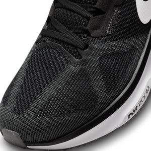 Nike Men's Air Zoom Structure 25 Running Shoes Black / White / Iron Grey - achilles heel