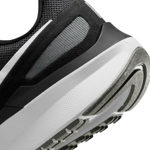 Nike Men's Air Zoom Structure 25 Wide Fit Running Shoes Black / White / Iron Grey - achilles heel