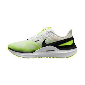 Nike Men's Air Zoom Structure 25 Running Shoes White / Black / Volt / Phantom - achilles heel