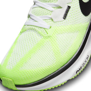 Nike Men's Air Zoom Structure 25 Running Shoes White / Black / Volt / Phantom - achilles heel