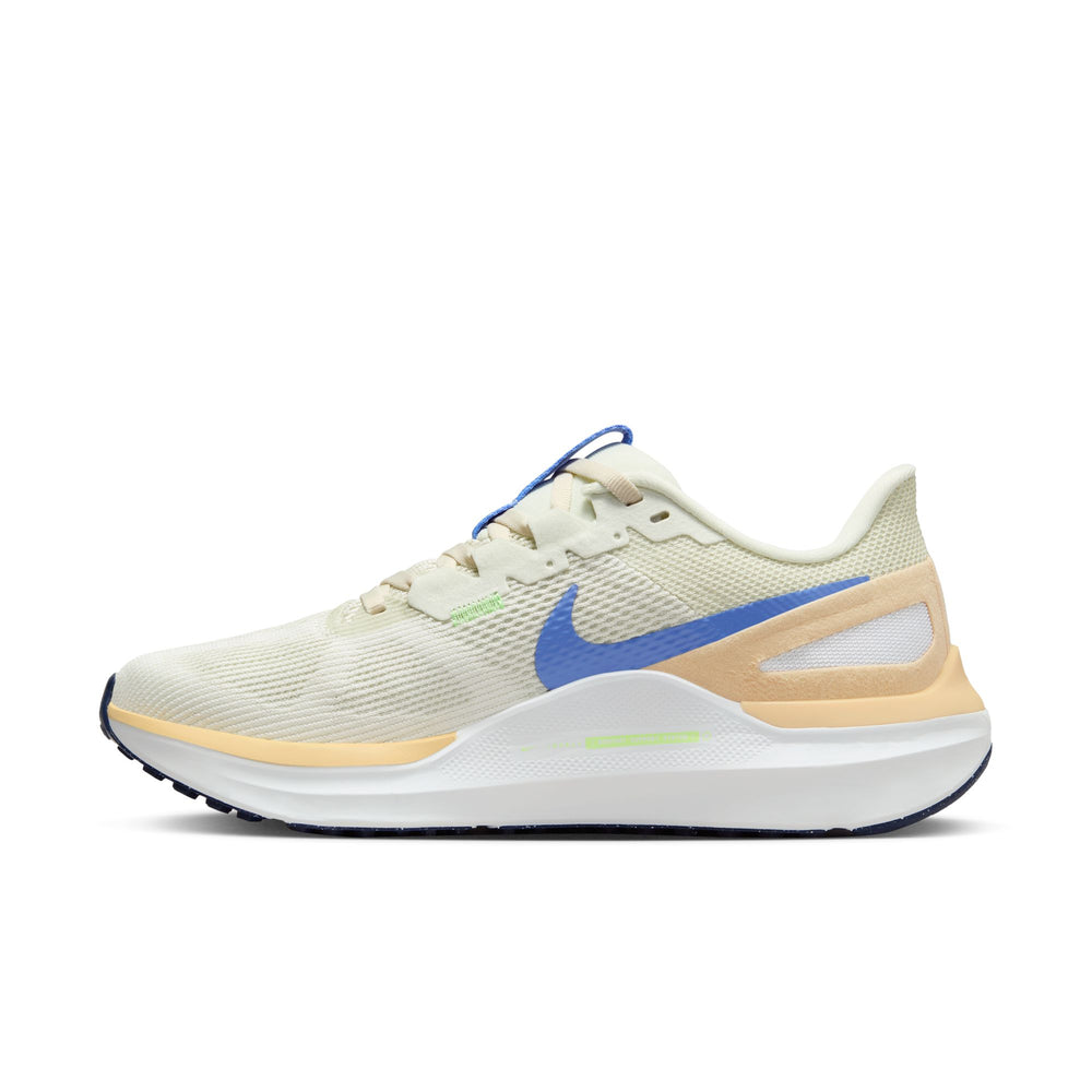 Nike Women's Air Zoom Structure 25 Running Shoes Sea Glass / Summit White / Ice Peach / Polar - achilles heel