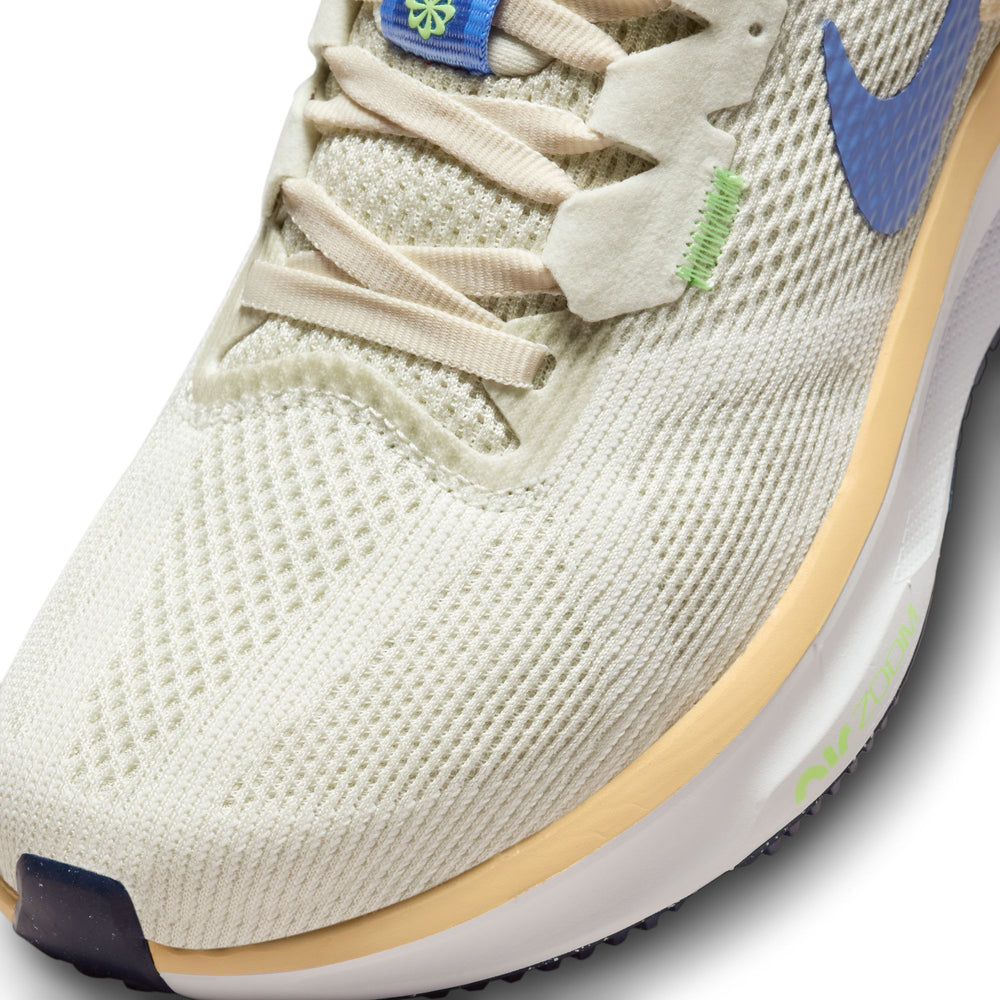 Nike Women's Air Zoom Structure 25 Running Shoes Sea Glass / Summit White / Ice Peach / Polar - achilles heel