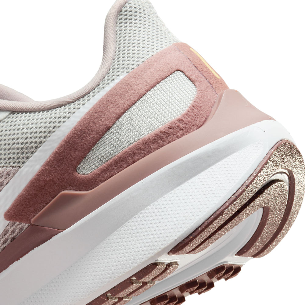 Nike Women's Structure 25 Running Shoes Platinum Violet / White - achilles heel