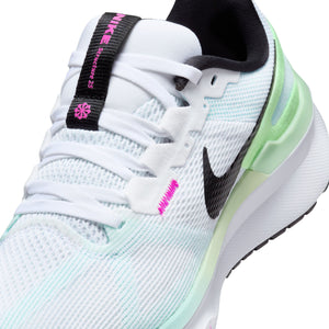 Nike Women's Structure 25 Running Shoes White / Glacier Blue / Vapour Green / Black - achilles heel