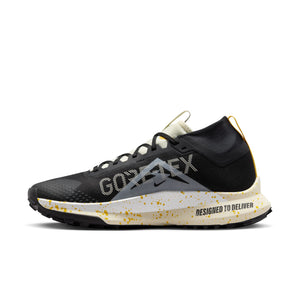 Nike Men's React Pegasus Trail 4 GORE-TEX Trail Running Shoes Black / White / Coconut Milk - achilles heel