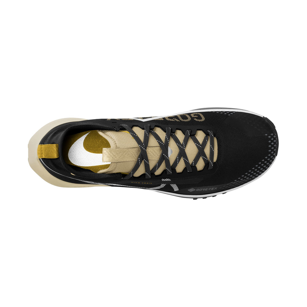 Nike Men's React Pegasus Trail 4 GORE-TEX Trail Running Shoes Black / White / Coconut Milk - achilles heel