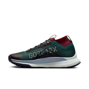Nike Men's React Pegasus Trail 4 GORE-TEX Trail Running Shoes Deep Jungle / Khaki / Night Maroon - achilles heel