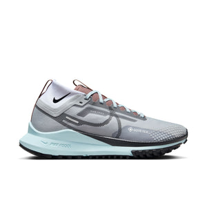 Nike Women's Pegasus Trail 4 GORE-TEX Trail Running Shoes Light Smoke Grey / Glacier Blue / Football Grey - achilles heel