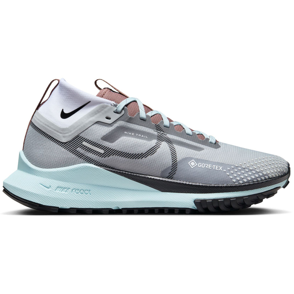 Nike Women's Pegasus Trail 4 GORE-TEX Trail Running Shoes Light Smoke Grey / Glacier Blue / Football Grey - achilles heel