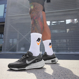 Nike Men's Invincible 3 Running Shoes Black / White - achilles heel