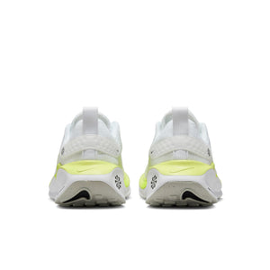 Nike Women's InfinityRN 4 White / Black / Lemon Twist - achilles heel