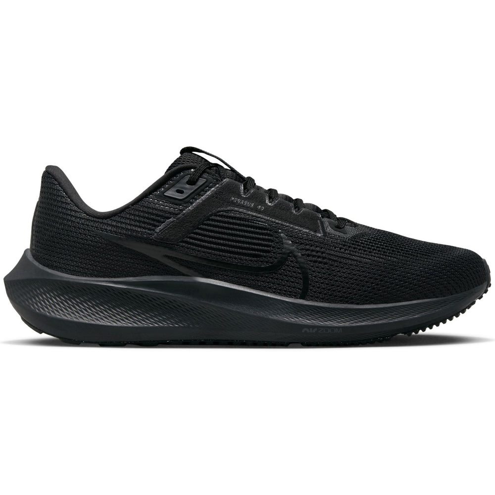 Nike Men's Pegasus 40 Running Shoes Black / Black / Anthracite - achilles heel