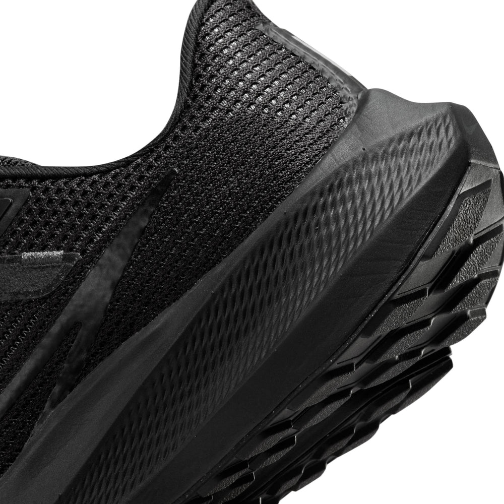 Nike Women's Air Zoom Pegasus 40 Running Shoes Black / Black-Anthracite - achilles heel