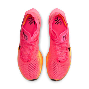 Nike Men's Vaporfly 3 Running Shoes Hyper Pink / Black / Laser Orange - achilles heel