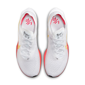 Nike Women's Vaporfly 3 Running Shoes White / Sea Coral / Pure Platinum / Topaz Gold - achilles heel