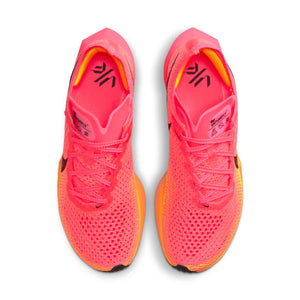 Nike Women's Vaporfly 3 Running Shoes Hyper Pink / Laser Orange / Black - achilles heel
