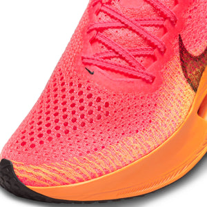Nike Women's Vaporfly 3 Running Shoes Hyper Pink / Laser Orange / Black - achilles heel