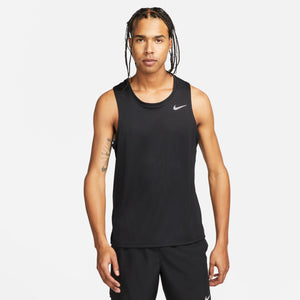 Nike Men's Dri-FIT Miler Tank Black - achilles heel