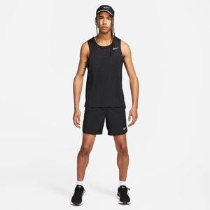 Nike Men's Dri-FIT Miler Tank Black - achilles heel