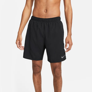 Nike Men's Dri-FIT Challenger 7 Inch 2-in-1 Running Shorts Black / Black - achilles heel