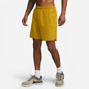 Nike Men's Dri-FIT Challenger 7 Inch 2-in-1 Running Shorts Bronzine / Black / Black - achilles heel