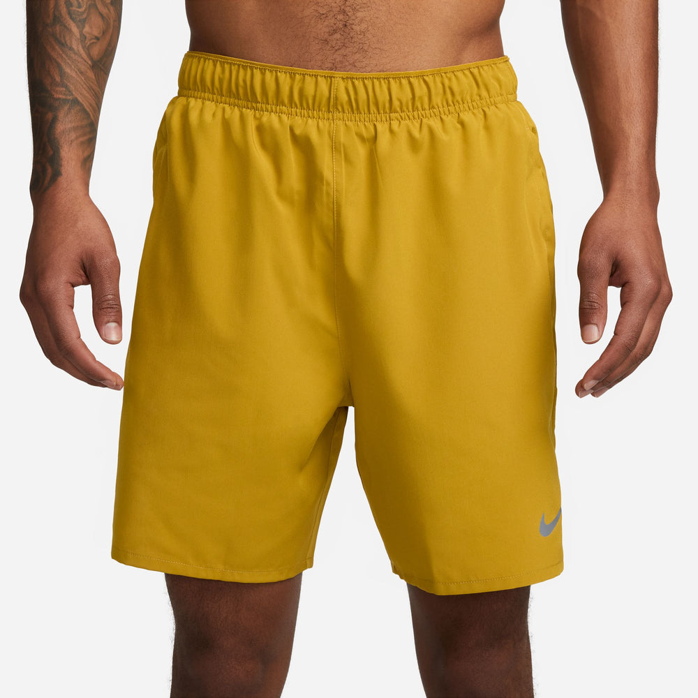 Nike Men's Dri-FIT Challenger 7 Inch 2-in-1 Running Shorts Bronzine / Black / Black - achilles heel