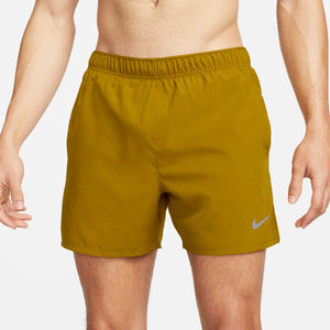 Nike Men's Dri-FIT Challenger 5 Inch Shorts Bronzine / Bronzine / Black - achilles heel