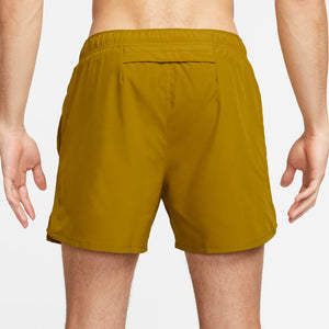 Nike Men's Dri-FIT Challenger 5 Inch Shorts Bronzine / Bronzine / Black - achilles heel