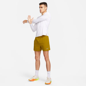 Nike Men's Dri-FIT Challenger 5 Inch Shorts Bronzine / Bronzine / Black - achilles heel