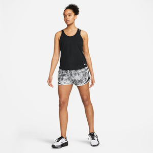 Nike Women's Dri-FIT One Breathe Tank Black / White - achilles heel