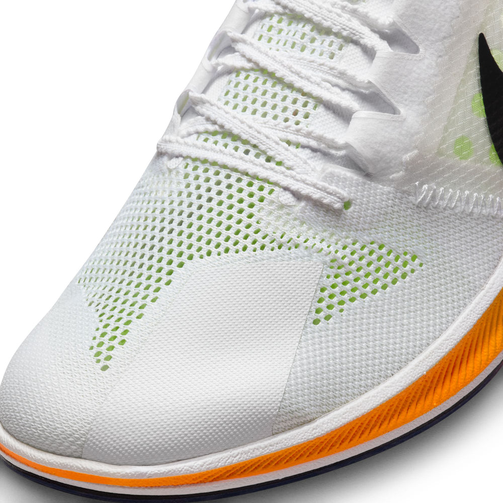 Nike ZoomX Dragonfly XC White / Total Orange / Laser Orange / Black - achilles heel