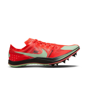 Nike ZoomX Dragonfly XC Running Spikes Bright Crimson / Vapor Green / Black - achilles heel