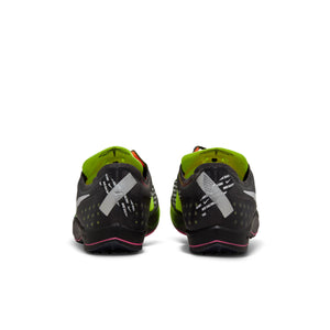 Nike ZoomX Dragonfly XC Volt / Black / Hyper Pink / White - achilles heel