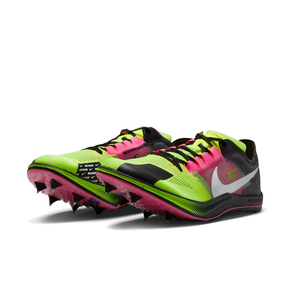 Nike ZoomX Dragonfly XC Volt / Black / Hyper Pink / White - achilles heel