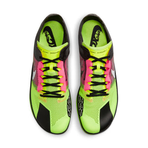 Nike ZoomX Dragonfly XC Volt / Black / Hyper Pink / White - achilles heel