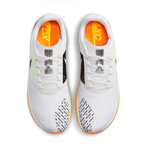 Nike Zoom Rival XC Running Spikes White / Black / Total Orange - achilles heel