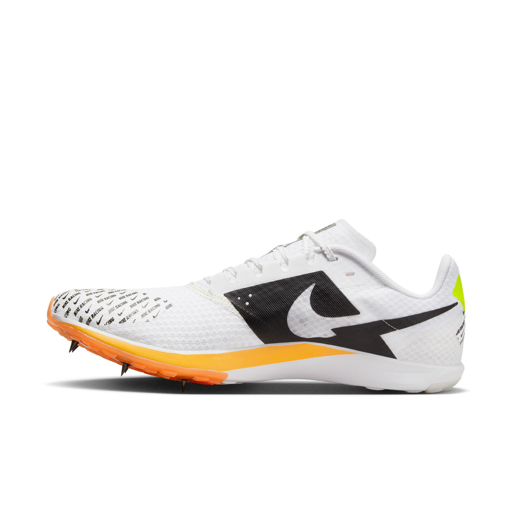 Nike Zoom Rival XC Running Spikes White / Black / Total Orange - achilles heel