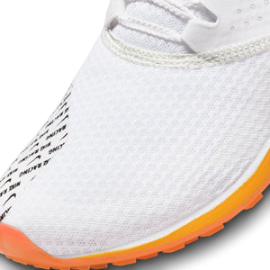 Nike Zoom Rival XC Running Spikes White / Black / Total Orange - achilles heel