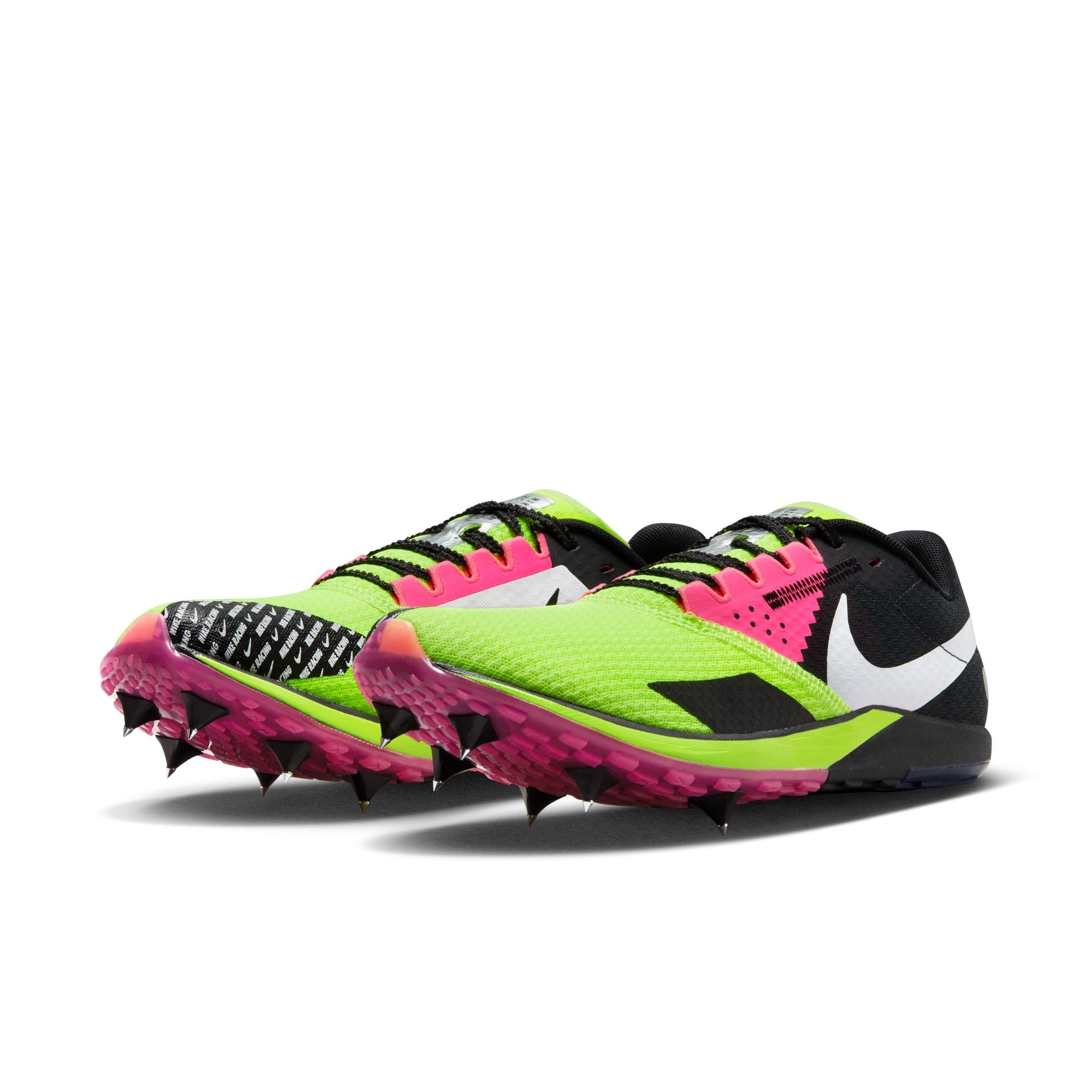 Nike Zoom Rival XC Running Spikes Volt / White / Black / Hyper Pink - Achilles Heel