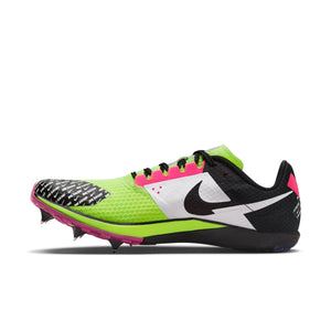 Nike Zoom Rival XC Running Spikes Volt / White / Black / Hyper Pink - achilles heel