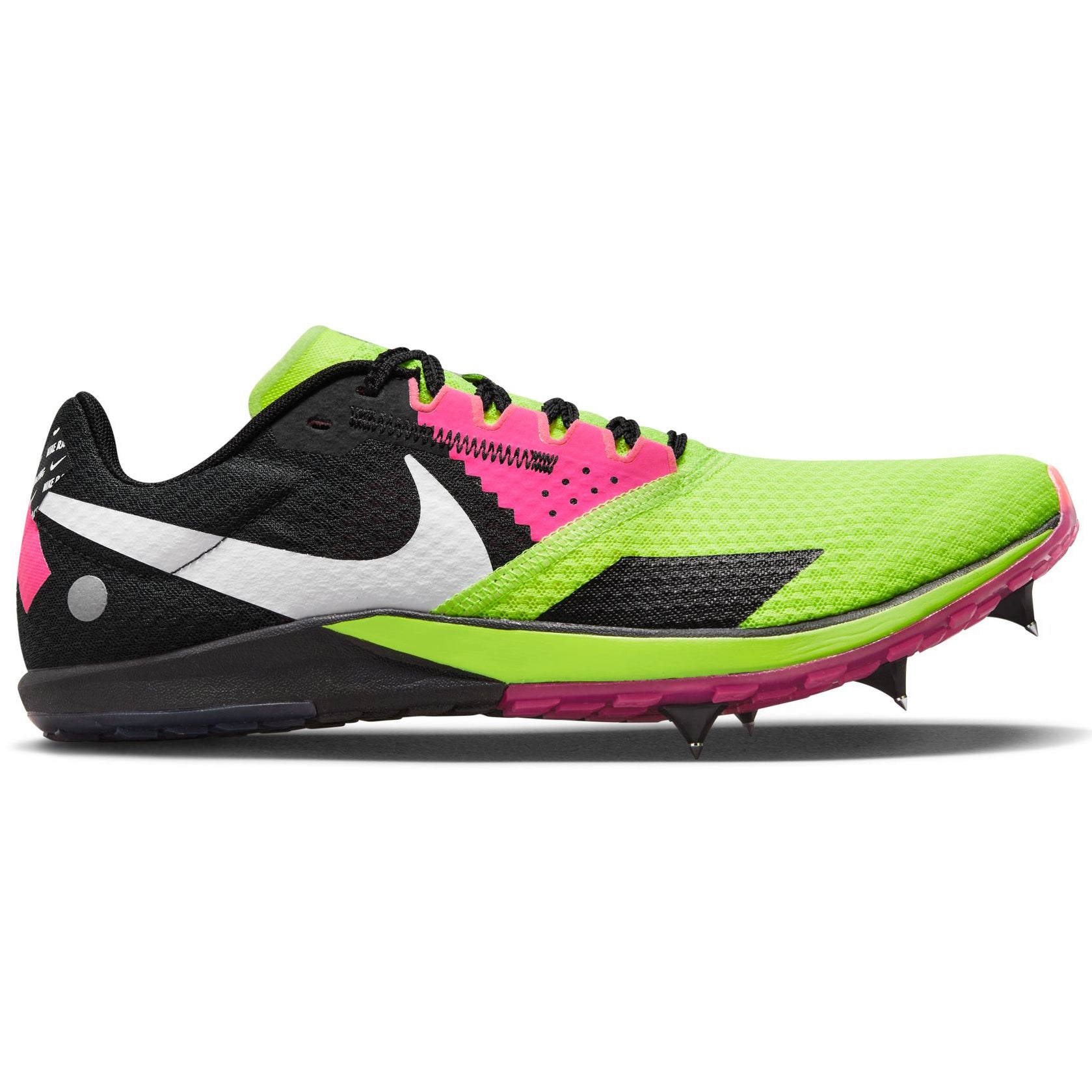 Nike Zoom Rival XC Running Spikes Volt / White / Black / Hyper Pink - Achilles Heel