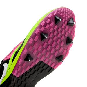 Nike Zoom Rival XC Running Spikes Volt / White / Black / Hyper Pink - achilles heel