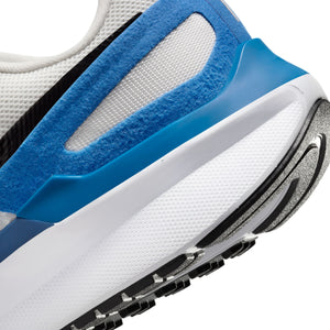 Nike Men's Structure 25 Wide Fit Running Shoes White / Platinum Tint / Star Blue / Black - achilles heel